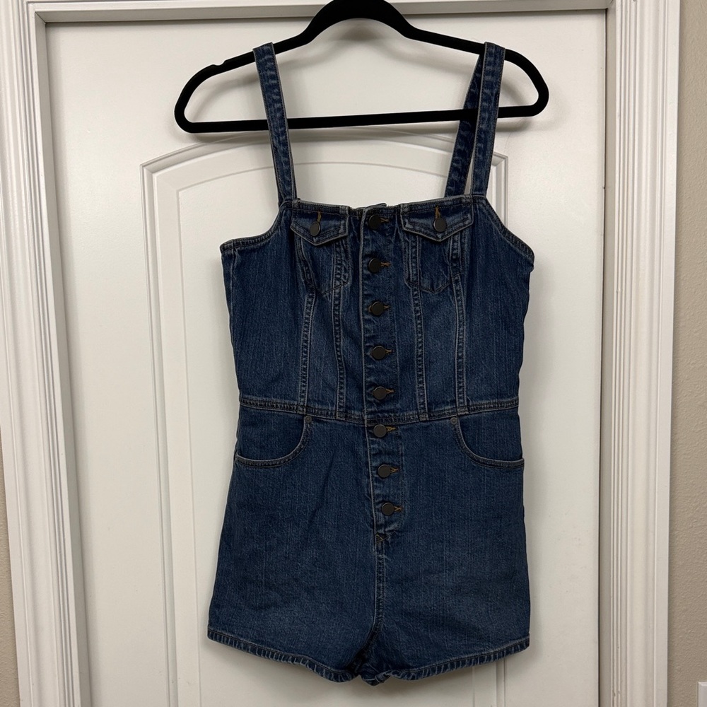Volcom Blue Denim Romper